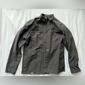 H&M Men's Black Jacket- lightweight and athletic material